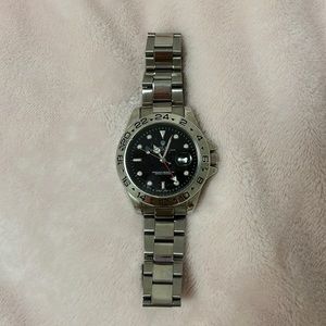 Silver men’s watch